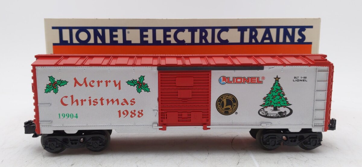 Lionel 6-19904 O Gauge 1988 Christmas Boxcar LN/Box