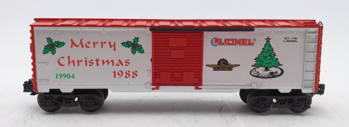 Lionel 6-19904 O Gauge 1988 Christmas Boxcar LN/Box