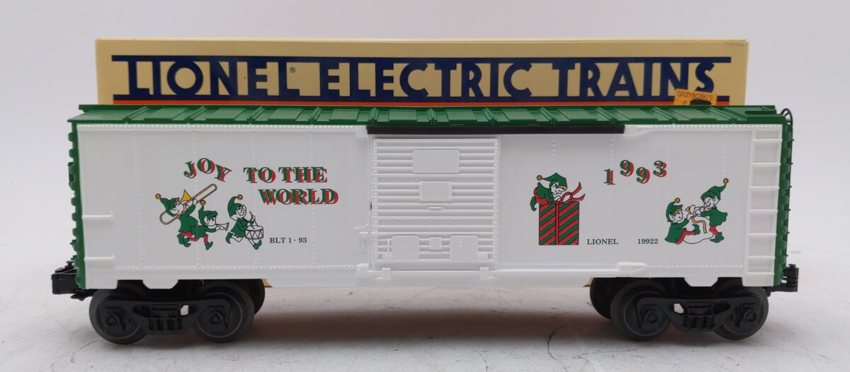 Lionel 6-19922 O Gauge 1993 Christmas Boxcar LN/Box