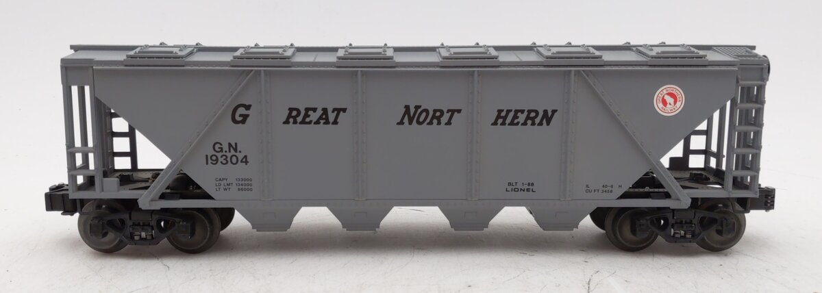 Lionel 6-19304 O Gauge Great Northern Covered Quad Hopper Car #19304 LN/Box