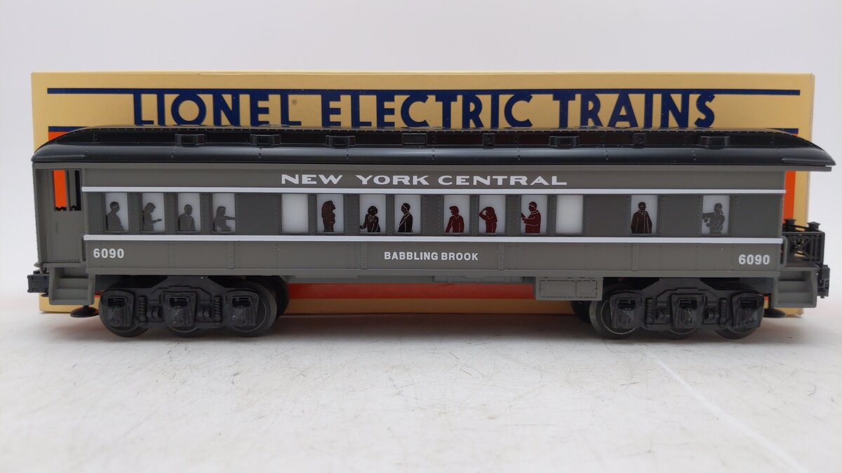Lionel 6-16090 O Gauge New York Central "Babbling Brook" Observation Car #6090 LN/Box