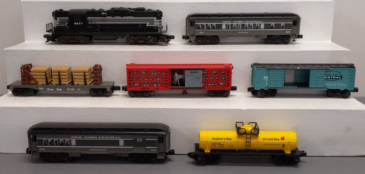 Lionel 6-11744 O Gauge New York Central Passenger/Freight Train Set MT/Box