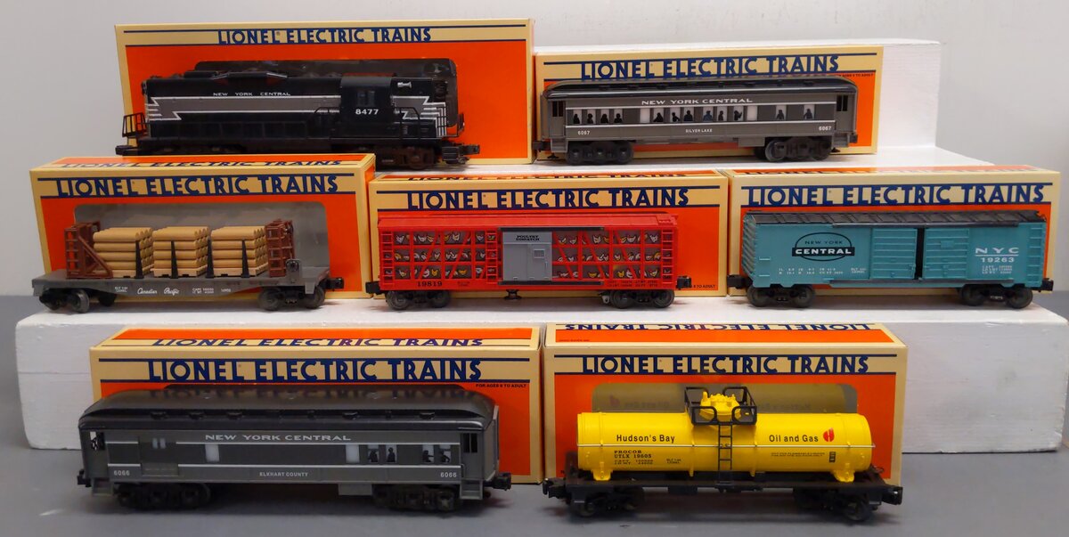 Lionel 6-11744 O Gauge New York Central Passenger/Freight Train Set MT/Box