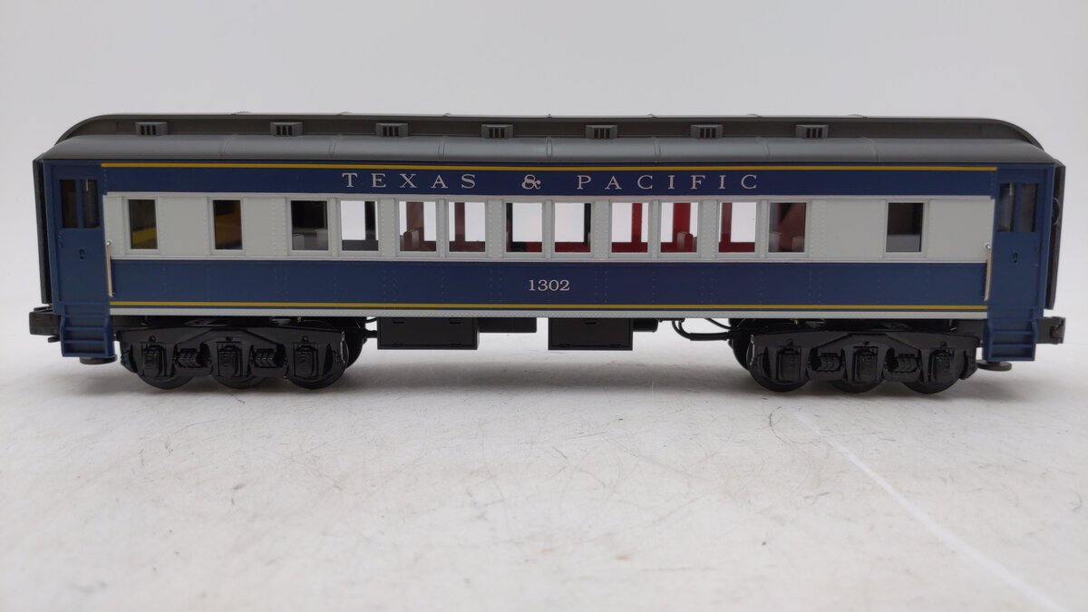 MTH 30-6221 O Gauge Texas & Pacific Madison Passenger Car #1302 LN/Box