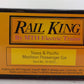 MTH 30-6223 O Gauge Texas & Pacific Madison Observation Car #1314 LN/Box