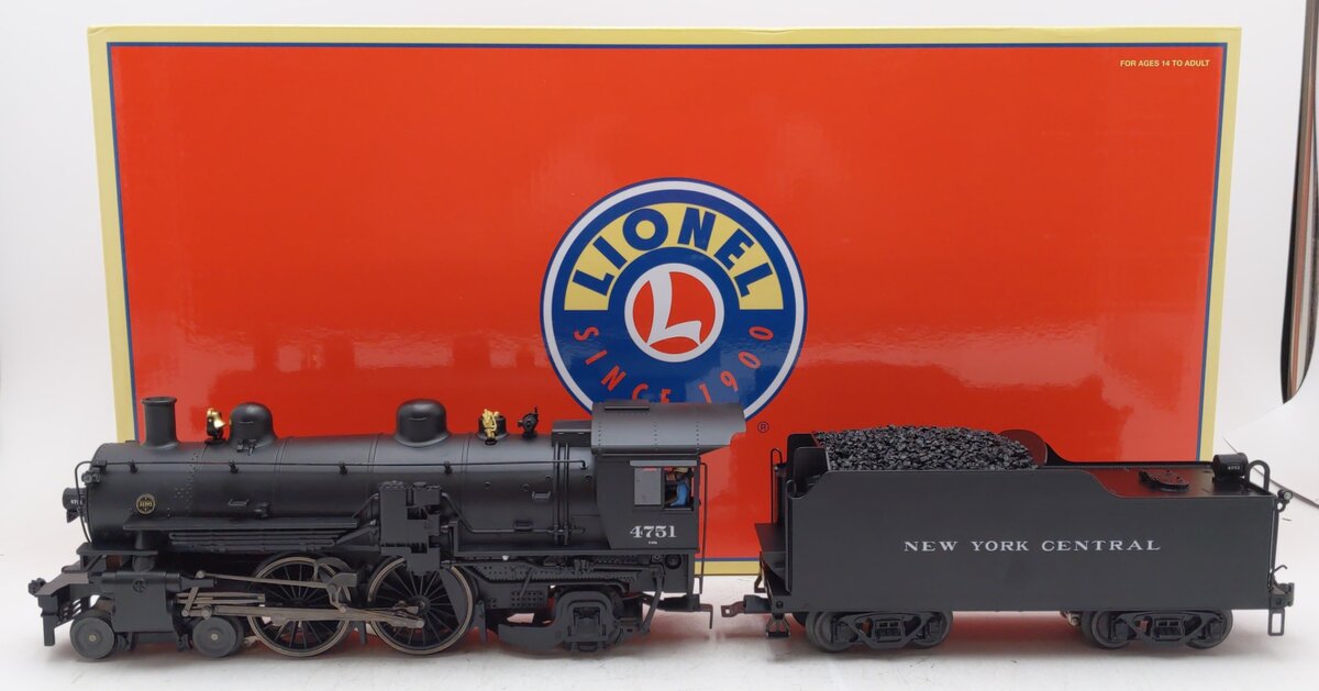 Lionel 2231430 O BTO New York Central Atlantic Steam Locomotive #4751