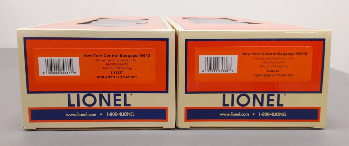 Lionel 6-85336 O New York Central 18