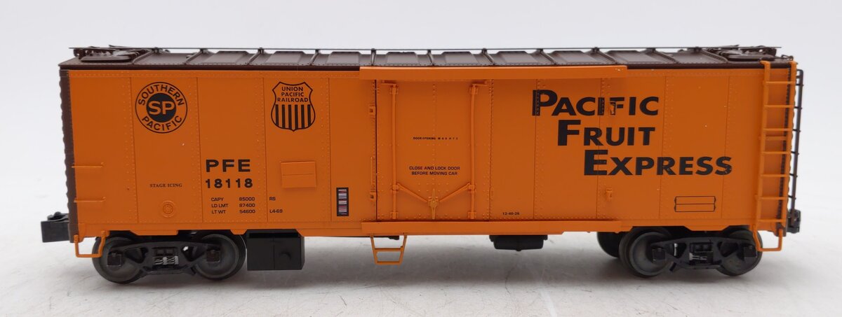 Lionel 2026092 O Pacific Fruit Express 40' Plug Door Reefer #18118