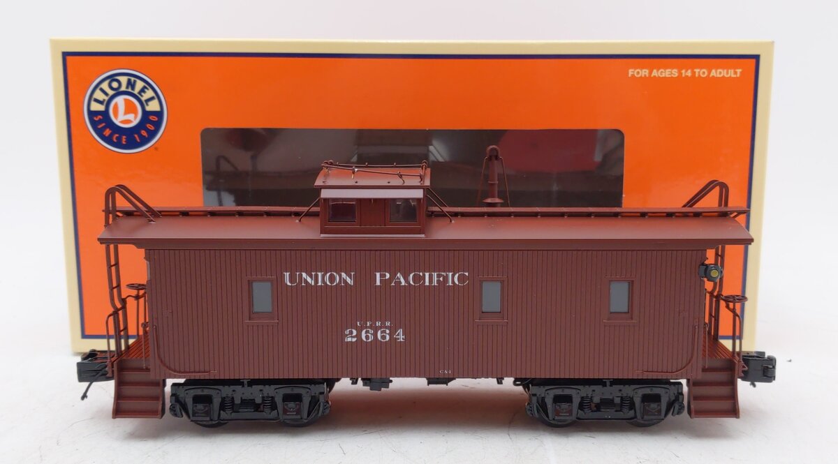 Lionel 2226210 O Union Pacific Brown As-Built CA-1 Caboose #2664