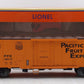 Lionel 2026091 O Pacific Fruit Express 40' Plug Door Reefer #18015