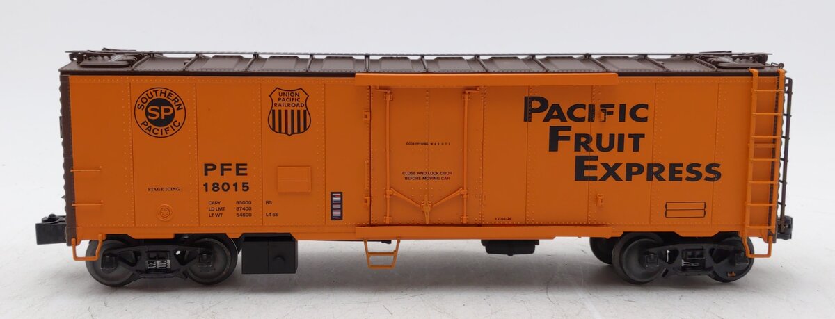 Lionel 2026091 O Pacific Fruit Express 40' Plug Door Reefer #18015