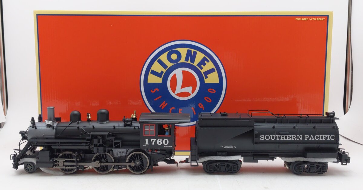 Lionel 2331160 O Southern Pacific Legacy 2-6-0 Steam Locomotive #1760