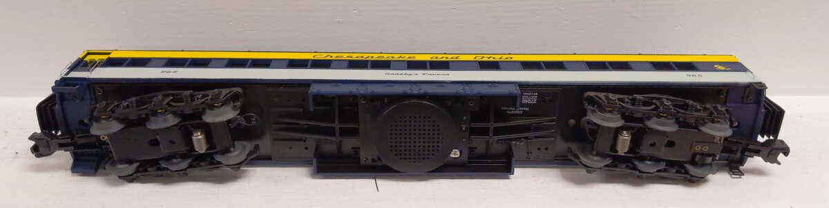 Lionel 2327040 O Gauge Chesapeake & Ohio 18 StationSounds Diner Car LN/Box