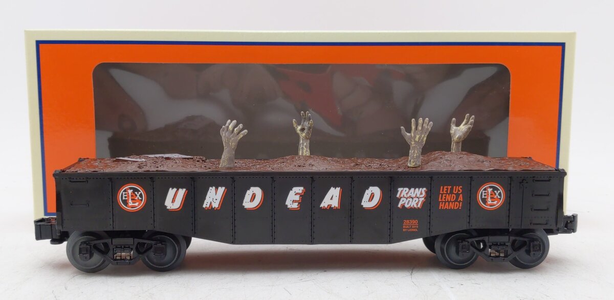 Lionel 1928390 O Undead Gondola LN/Box