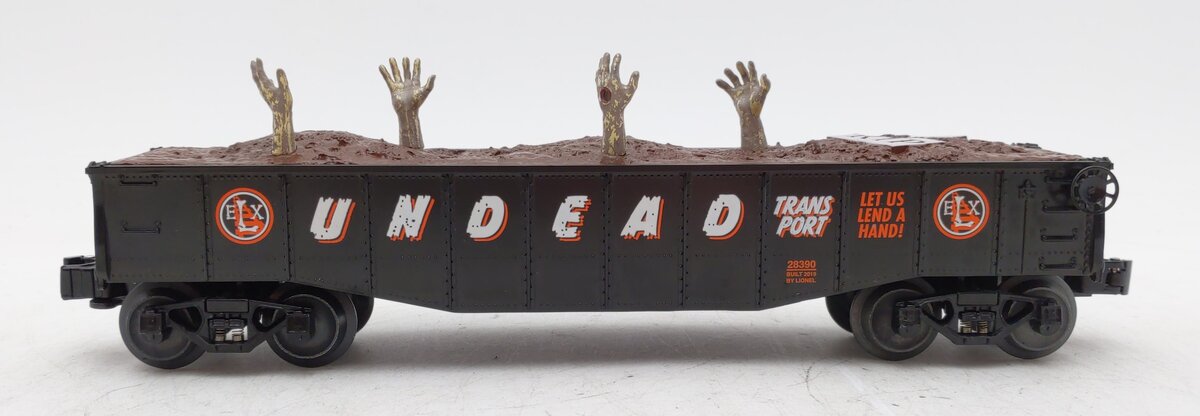 Lionel 1928390 O Undead Gondola LN/Box