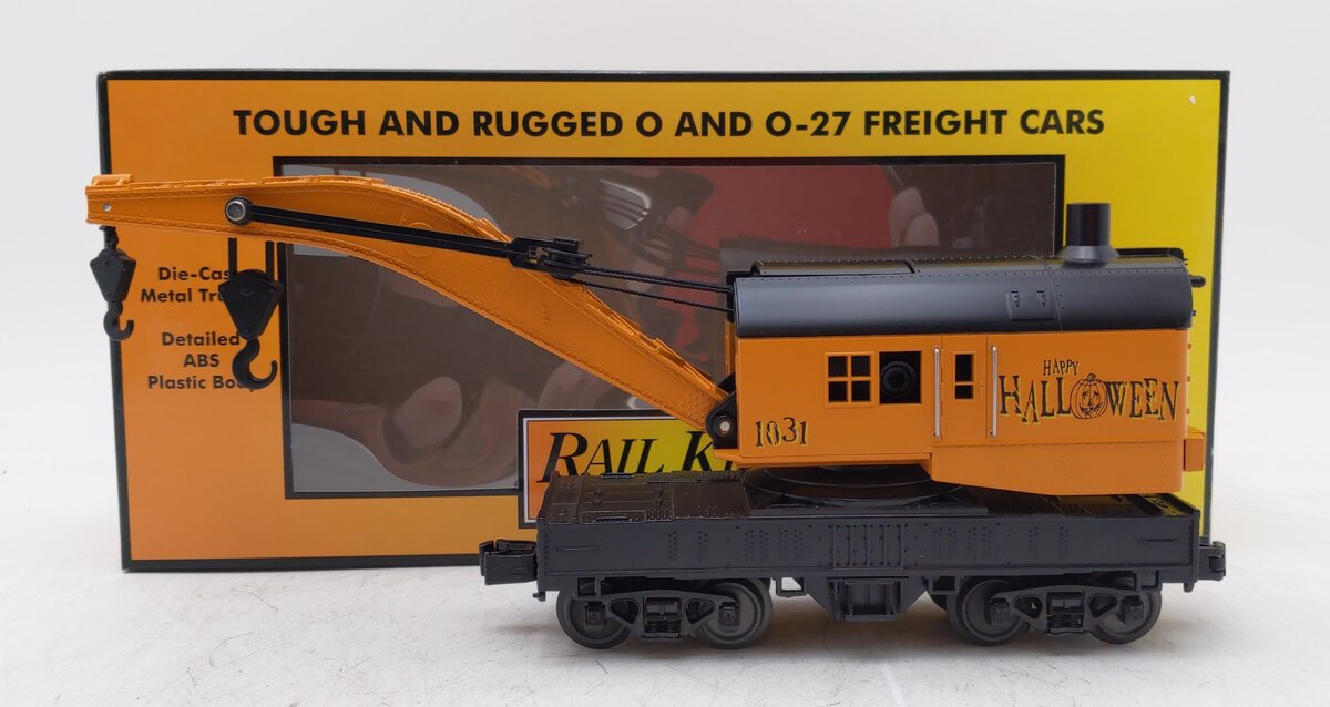 MTH 30-79564 O Halloween Crane Car