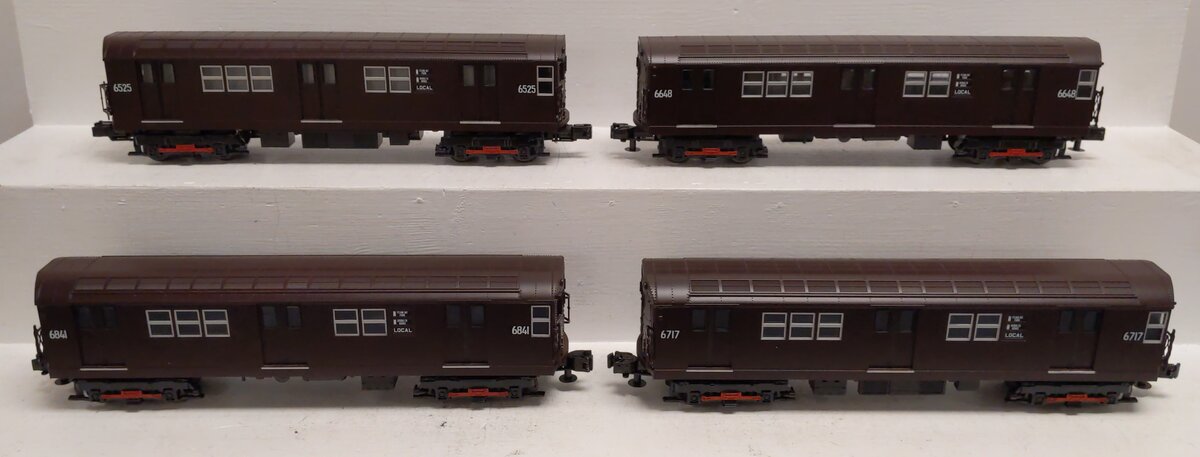 MTH 30-20181-1 O MTA R-17 Subway Set with Proto-Sound 3.0 (Set of 4)