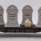 MTH 30-76784 O Halloween Flatcar with Headstones & Flickering Lighted Cand