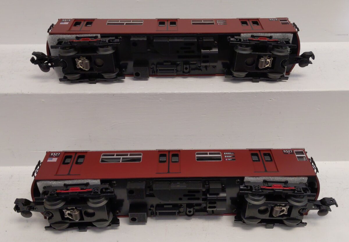 MTH 30-20354-3 O Gauge MTA R-33S 2-Car Subway Add-On Non Powered Set NIB