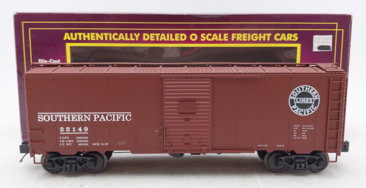 MTH 20-93231 O Southern Pacific 40' AAR Box Car #22149 NIB