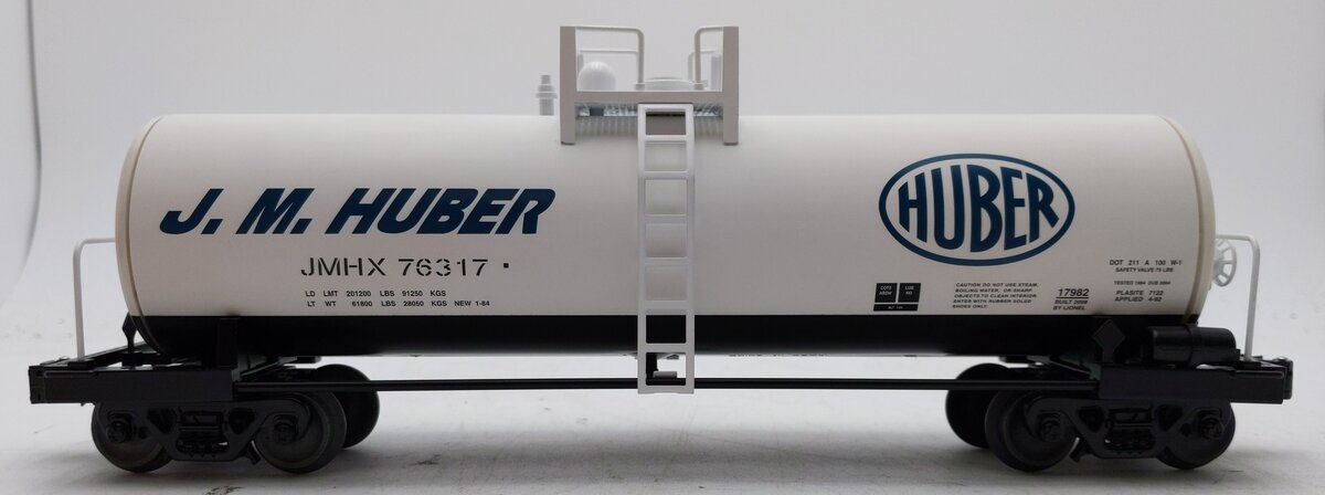Lionel 6-17982 O Huber Unibody Tank Car #76317 LN/Box