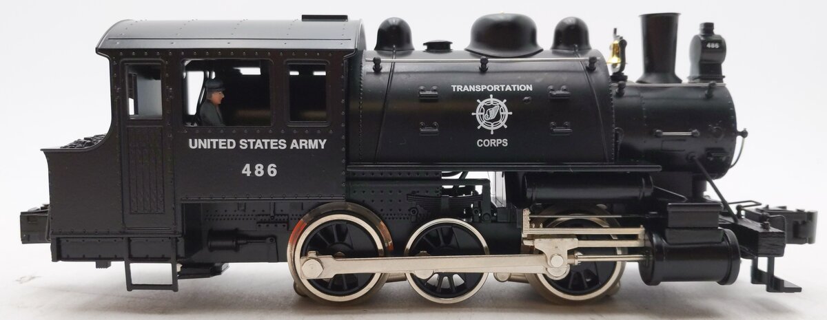 Lionel 6-38630 O U.S. Army Dockside Switcher #486 LN/Box