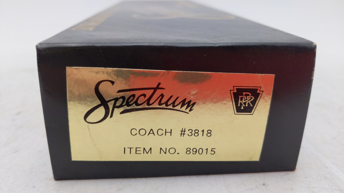 Bachmann Spectrum 89015 HO Pennsylvania Railroad Passenger Coach #3818 LN/Box