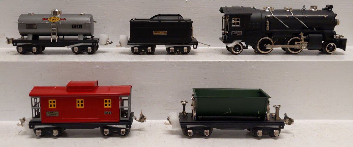 Lionel 6-51009 O Gauge Tinplate 269E Steam Freight Train Set