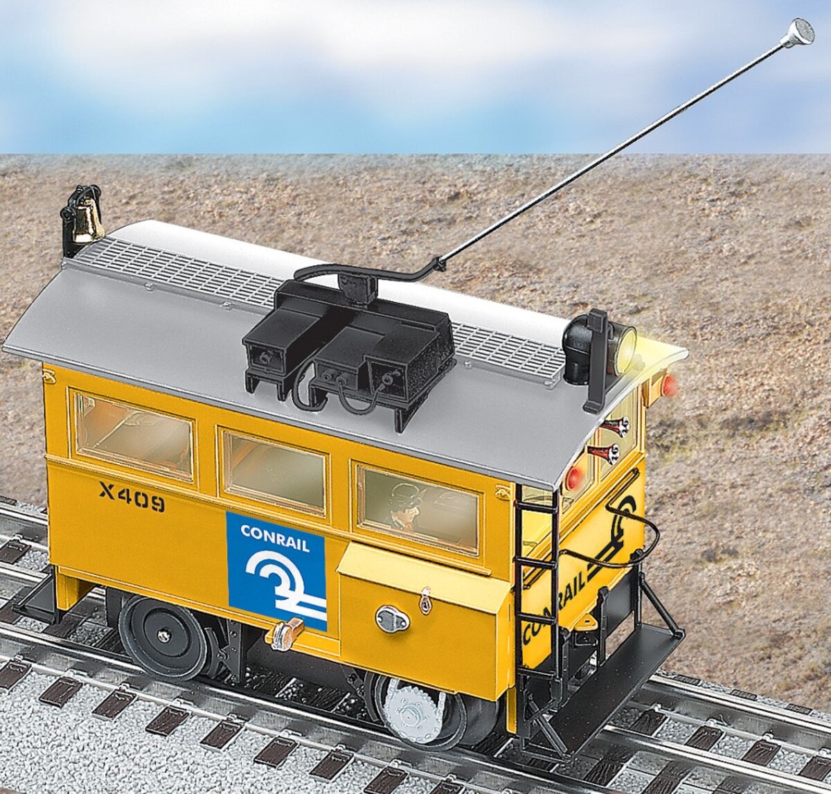 Lionel 6-28409 O Gauge Motorized Conrail Rail Bonder X409