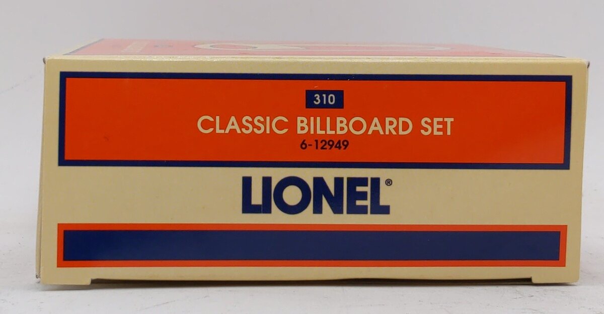 Lionel 6-12949 O Classic Billboard # 310 (Set of 3) LN/Box