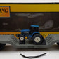 MTH 30-7611 O Gauge MTH Construction Flat Car #22893 w/Ertl Tractor NIB