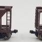 Kato 186-0101 N Scale ATSF ACF 70T Closed Side Covered Hopper 2-Bay (Pack of 2) LN/Box