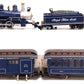 Bachmann 90016 G Scale Royal Blue Steam Train Set VG