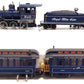 Bachmann 90016 G Scale Royal Blue Steam Train Set VG