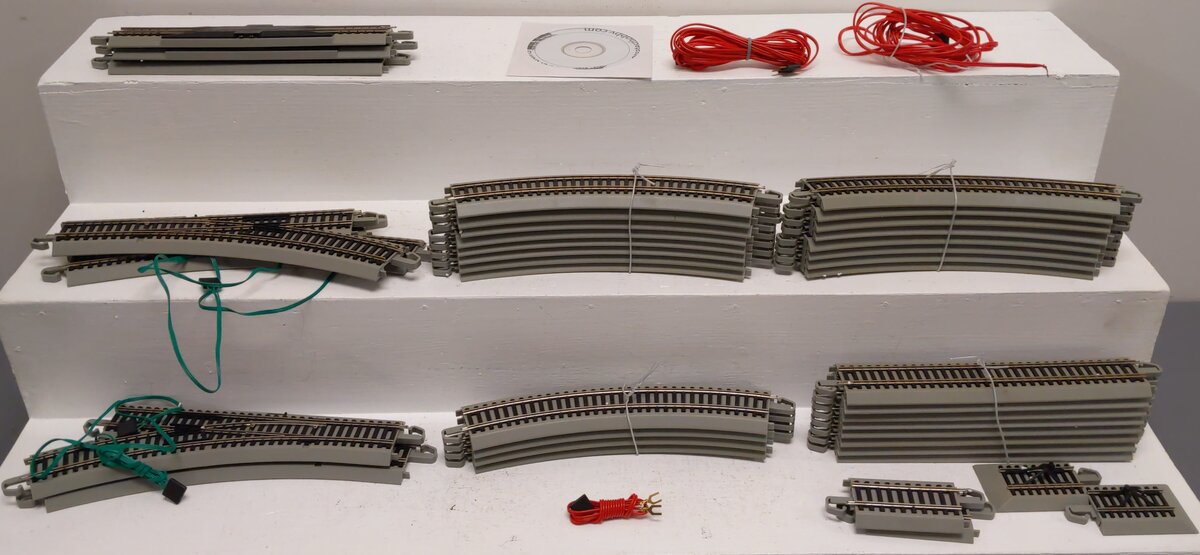 Bachmann 44596 HO Nickel Silver Your First Railroad EZ-Track Expansion Pack NIB