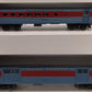 Lionel 6-35290 O Polar Express Streamliner Passenger Car Add-On (2Pk.)