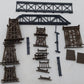 Life Like 433-8202 HO SceneMaster Bridge & Trestle Set Building Kit