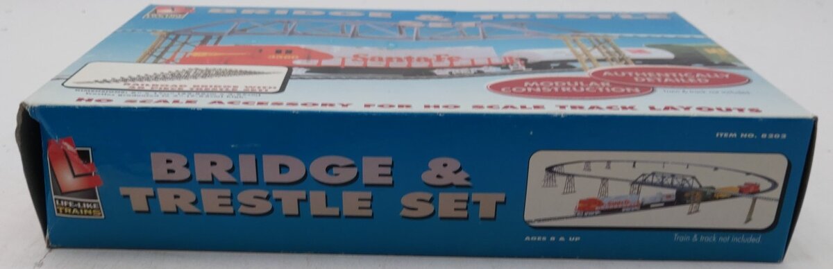 Life Like 433-8202 HO SceneMaster Bridge & Trestle Set Building Kit