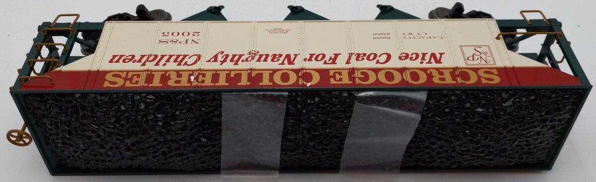 Bachmann 98278 G Scale Christmas 3-Bay Steel Hopper