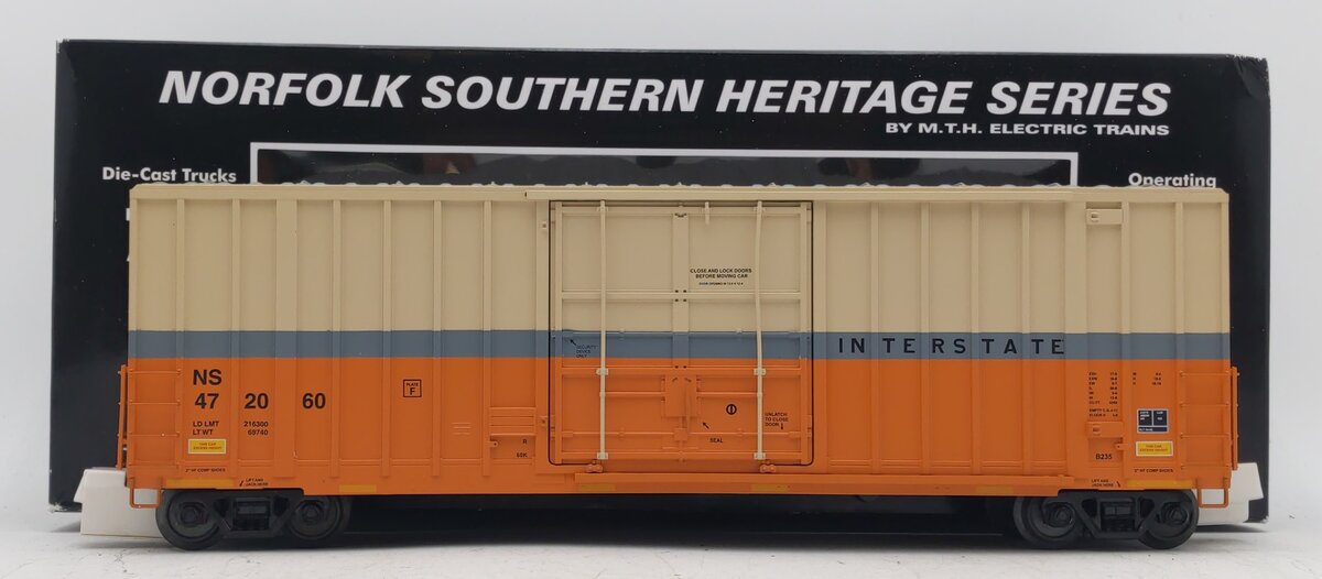 MTH 20-93595 Interstate 50' Hi-Cube Boxcar #472060