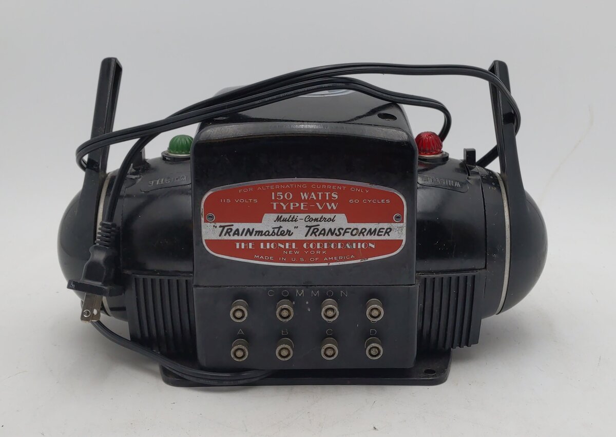 Lionel VW 150 Watt Vintage O 4 Train Transformer VG