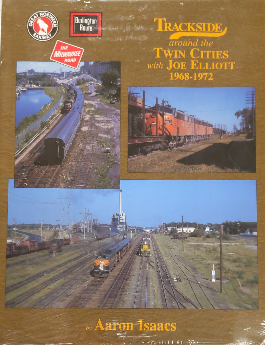 Trackside around the Twin Cities with Joe Elliott 1968-1972 Hardcover Book MT
