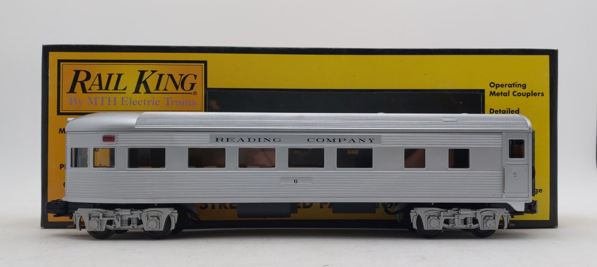 MTH 30-6136 O-27 Reading Observation Car LN/Box