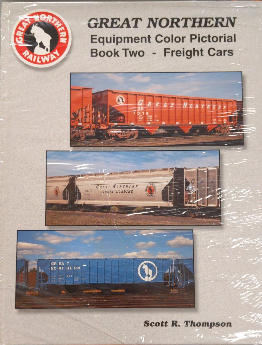 Great Northern Equipment Color Pictorial, Book 2: Freight Cars Hardcover Book MT