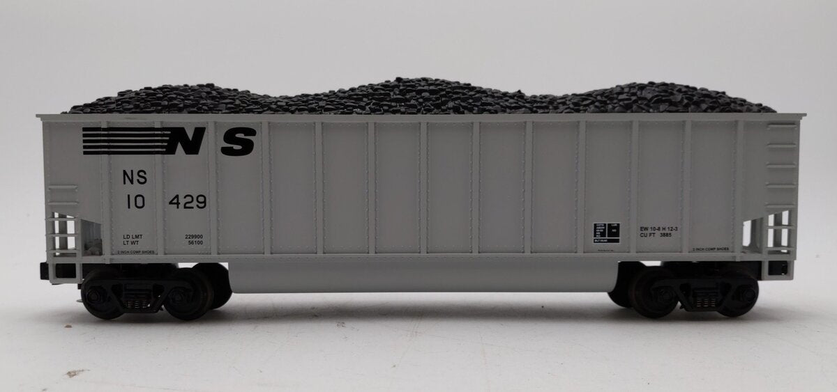 MTH 20-97119 Norfolk Southern Coalporter Hopper with Coal Load #10429 LN/Box
