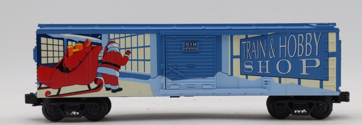 MTH 20-80001E O Gauge 1999 DAP Christmas Boxcar LN/Box