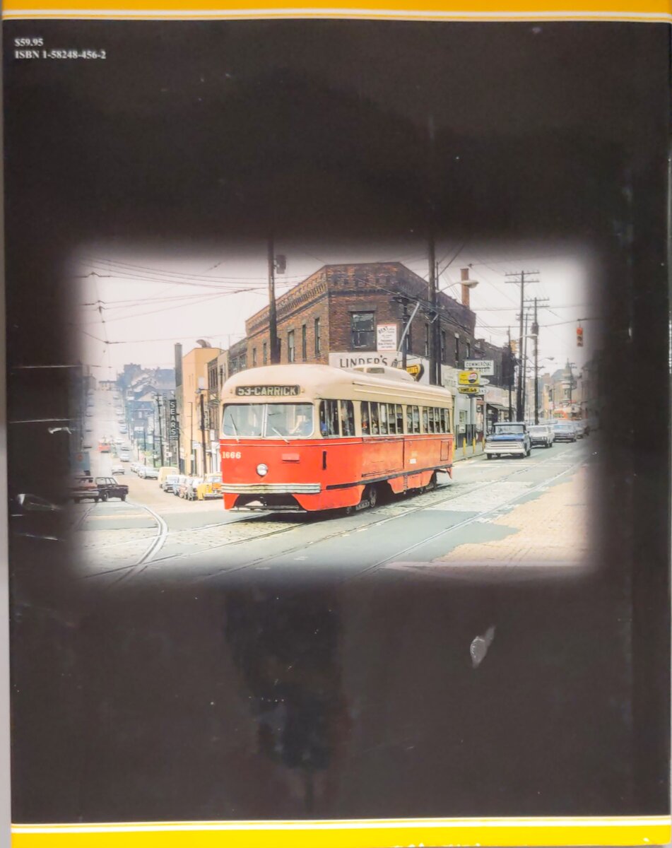 Pittsburgh Trolleys In Color Vol 2 Hardcover Book By Edward A. Ridolph EX