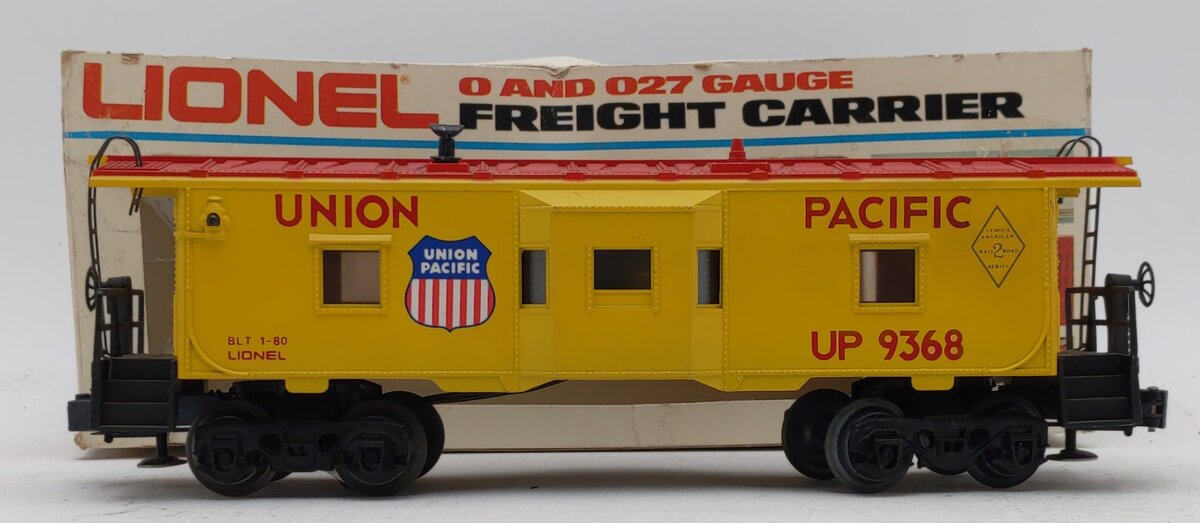Lionel 6-9368 O Gauge Union Pacific Bay Window Illuminated Caboose #9368 LN/Box