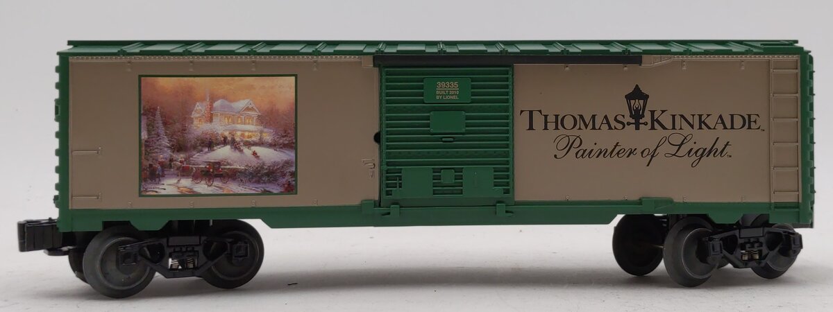 Lionel 6-39335 O Gauge Thomas Kinkade Christmas Boxcar LN/Box
