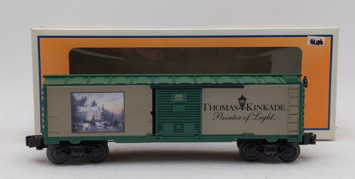 Lionel 6-39335 O Gauge Thomas Kinkade Christmas Boxcar LN/Box
